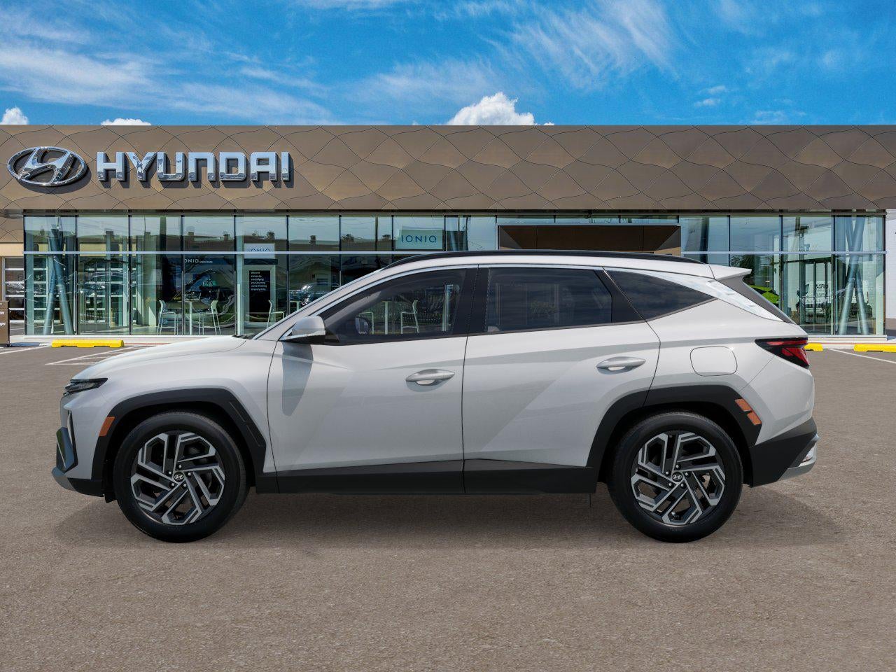 2026 Hyundai TUCSON — rear three-quarter view